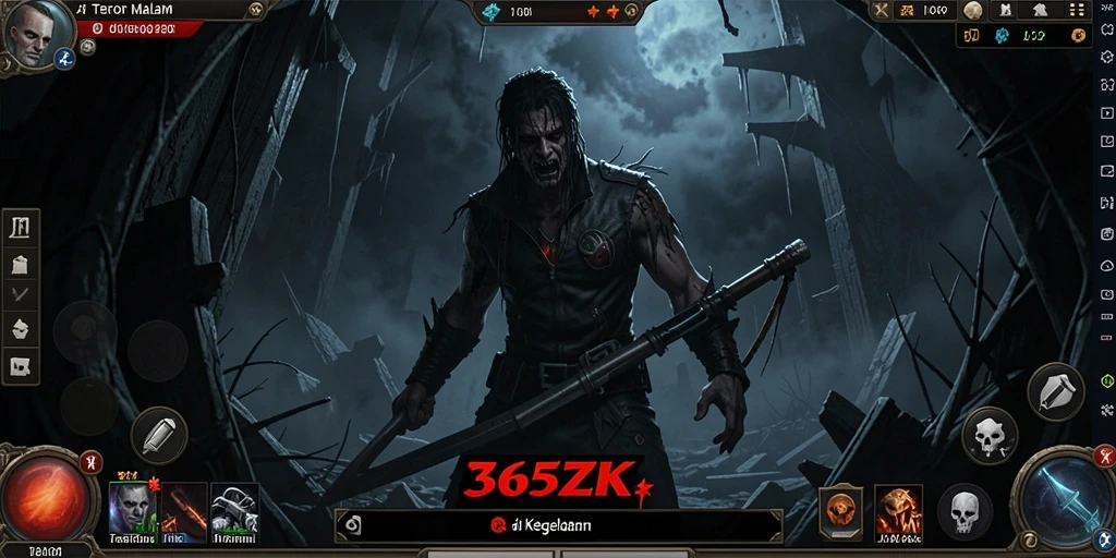 Screenshot menampilkan gameplay Horror yang mencekam dan misterius.