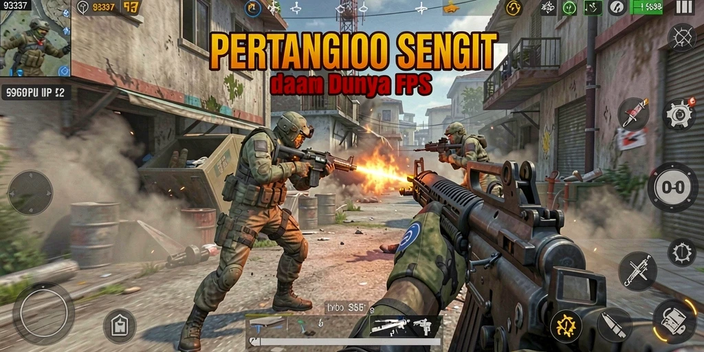 Gameplay seru dengan efek grafis menakjubkan di 93337.