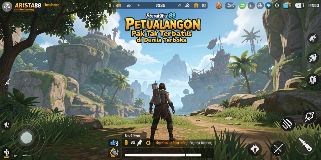 Gameplay menarik ARISTA88 di dunia terbuka.