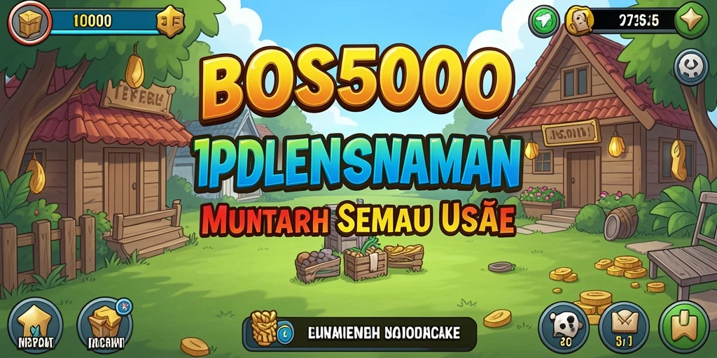 Tampilan gameplay BOS5000 yang menarik dan menawan.
