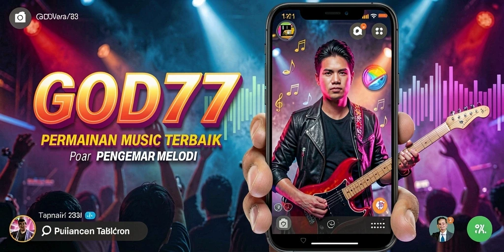 Screenshot gameplay GOD77 menampilkan pengguna sedang menikmati karaoke.