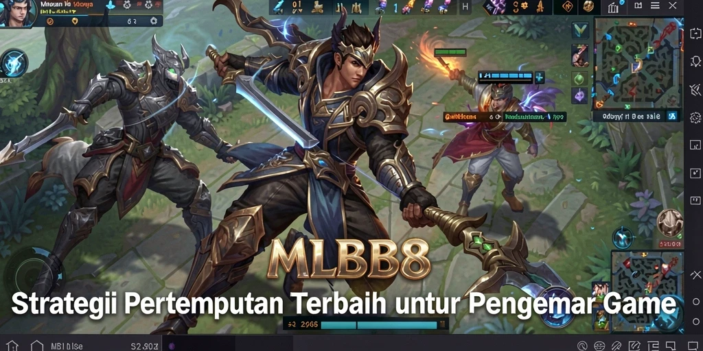 Tampilan gameplay MLBB8 menunjukkan strategi yang menantang dan seru.