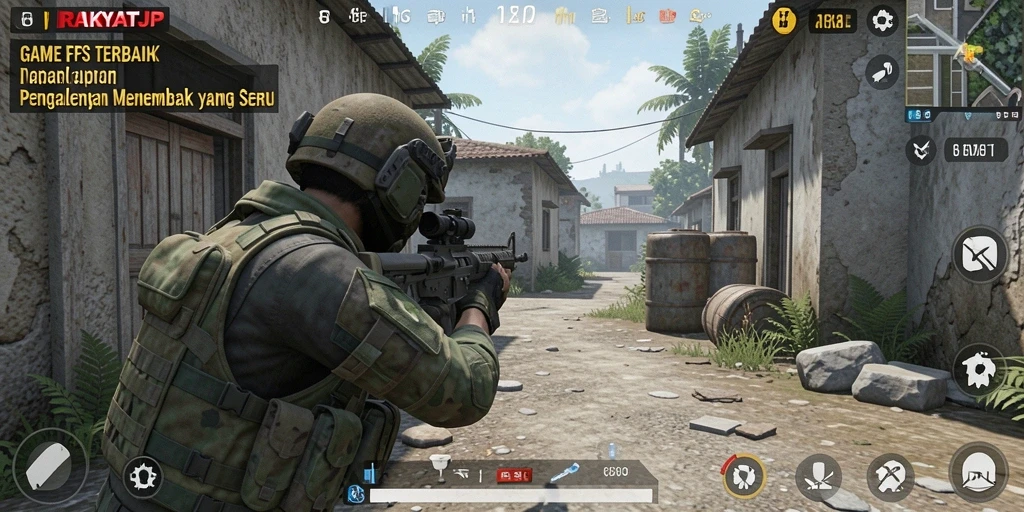 Tampilan gameplay RAKYATJP yang memukau dan penuh aksi.