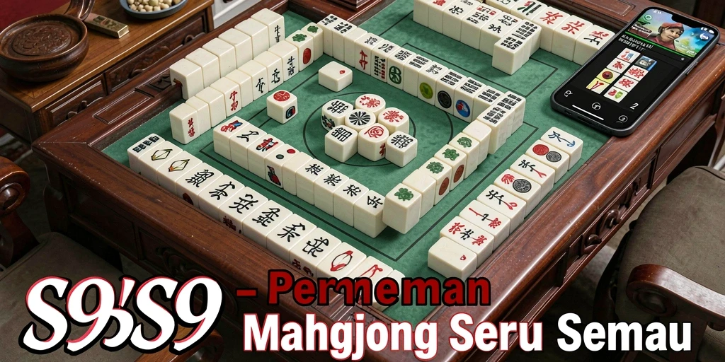 Screenshot gameplay S9S9 yang menampilkan aksi Mahjong yang seru.