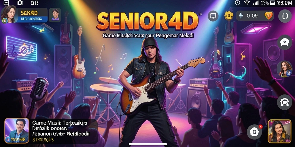 Tampilan menarik dari gameplay <strong>SENIOR4D</strong> yang penuh warna dan interaktif.