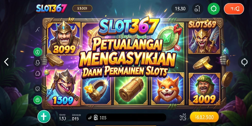 Gameplay SLOT367 yang menegangkan dan penuh warna.