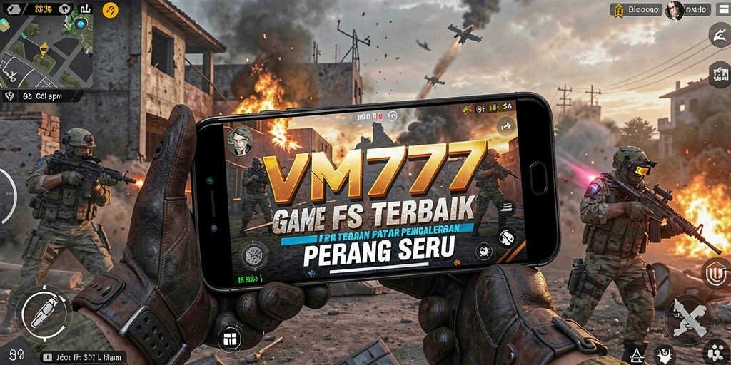 Screenshot gameplay <strong>VM777</strong> dengan aksi tembak-menembak yang mendebarkan.
