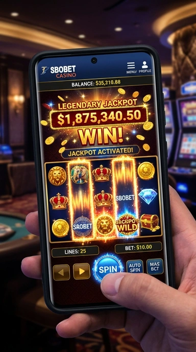 Pengguna menikmati fitur lengkap dari aplikasi sbobet.